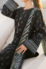 Monochrome By Asim Jofa Unstitched 3 Piece Digital Lawn Suit-AJCM-01
