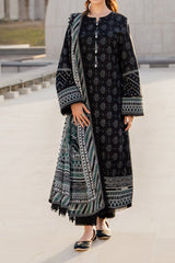 Monochrome By Asim Jofa Unstitched 3 Piece Digital Lawn Suit-AJCM-01