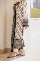 Monochrome By Asim Jofa Unstitched 3 Piece Digital Lawn Suit-AJCM-02