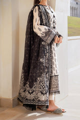 Monochrome By Asim Jofa Unstitched 3 Piece Digital Lawn Suit-AJCM-02