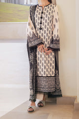 Monochrome By Asim Jofa Unstitched 3 Piece Digital Lawn Suit-AJCM-02
