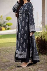 Monochrome By Asim Jofa Unstitched 3 Piece Digital Lawn Suit-AJCM-03