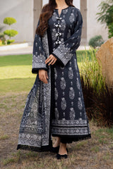 Monochrome By Asim Jofa Unstitched 3 Piece Digital Lawn Suit-AJCM-03