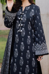 Monochrome By Asim Jofa Unstitched 3 Piece Digital Lawn Suit-AJCM-03