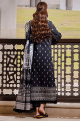Monochrome By Asim Jofa Unstitched 3 Piece Digital Lawn Suit-AJCM-04