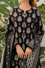 Monochrome By Asim Jofa Unstitched 3 Piece Digital Lawn Suit-AJCM-06