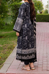 Monochrome By Asim Jofa Unstitched 3 Piece Digital Lawn Suit-AJCM-09
