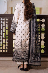 Monochrome By Asim Jofa Unstitched 3 Piece Digital Lawn Suit-AJCM-10