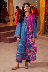 Asim Jofa Prints Unstitched 3 Piece Digital Lawn Drop-05 Suit-AJEL-13