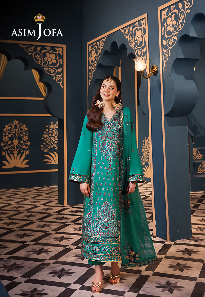 Limited Edition By Asim Jofa Vol 2 Ajfileb-20 Cambric Stitched 3 Pcs