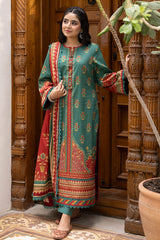 Asim Jofa Prints Unstitched 3 Piece Digital Lawn Vol-04 Suit-AJGB-01