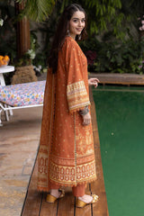 Asim Jofa Prints Unstitched 3 Piece Digital Lawn Vol-04 Suit-AJGB-02