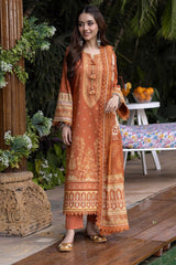 Asim Jofa Prints Unstitched 3 Piece Digital Lawn Vol-04 Suit-AJGB-02