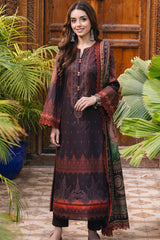 Asim Jofa Prints Unstitched 3 Piece Digital Lawn Vol-04 Suit-AJGB-06