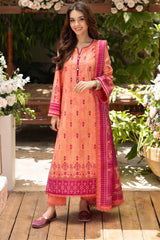 Asim Jofa Prints Unstitched 3 Piece Digital Lawn Vol-04 Suit-AJGB-12