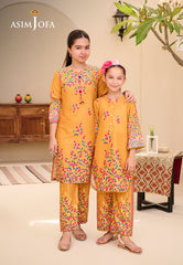 Asim Jofa Kids Ajgl-01 Printed Lawn 2 Pcs
