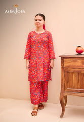 Asim Jofa Kids Ajgl-02 Printed Lawn 2 Pcs