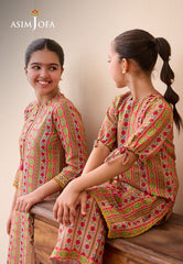 Asim Jofa Kids Ajgl-03 Printed Lawn 2 Pcs
