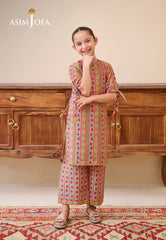 Asim Jofa Kids Ajgl-03 Printed Lawn 2 Pcs