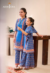 Asim Jofa Kids Ajgl-05 Printed Lawn 2 Pcs
