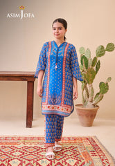 Asim Jofa Kids Ajgl-05 Printed Lawn 2 Pcs