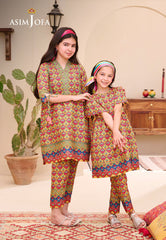 Asim Jofa Kids Ajgl-06 Printed Lawn 2 Pcs