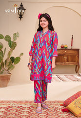 Asim Jofa Kids Ajgl-07 Printed Lawn 2 Pcs