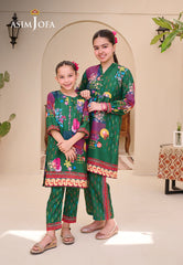 Asim Jofa Kids Ajgl-10 Printed Lawn 2 Pcs