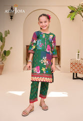 Asim Jofa Kids Ajgl-10 Printed Lawn 2 Pcs