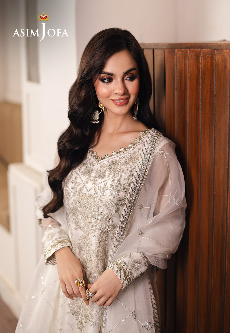 Asim Jofa Heeriye Ajhe-03 Embroidered Organza 3 Pcs