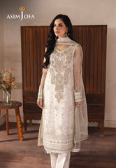 Asim Jofa Heeriye Ajhe-03 Embroidered Organza 3 Pcs