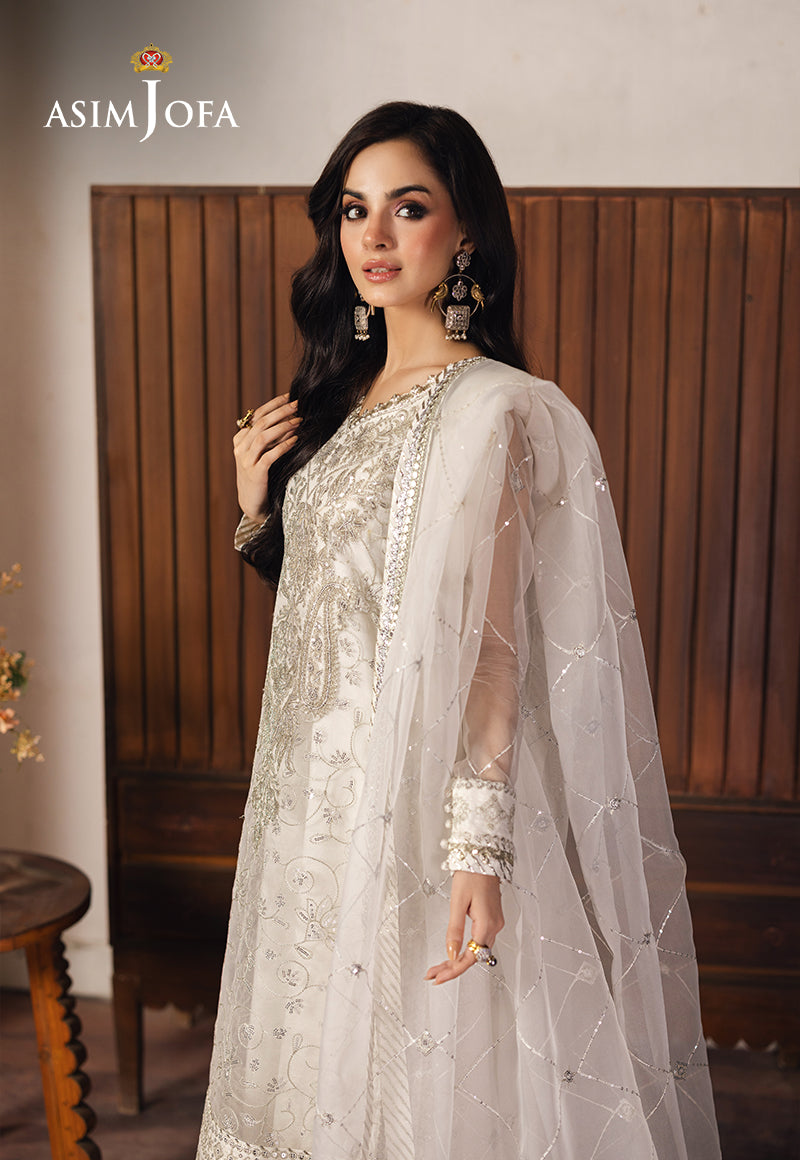 Asim Jofa Heeriye Ajhe-03 Embroidered Organza 3 Pcs