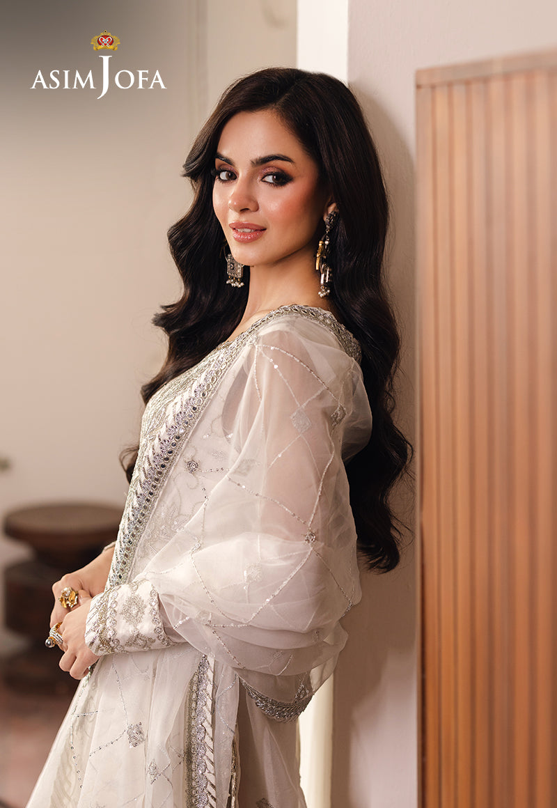 Asim Jofa Heeriye Ajhe-03 Embroidered Organza 3 Pcs