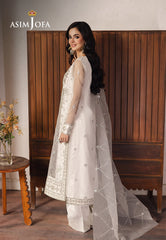 Asim Jofa Heeriye Pret Ajheb-03 Embroidered Organza Stitched 3 Pcs