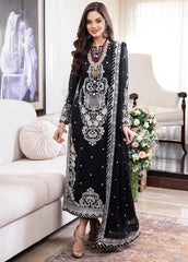 Jhilmil by Asim Jofa Unstitched 3 Piece Emb Chiffon Festive Suit-AJJM-01