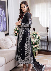 Jhilmil by Asim Jofa Unstitched 3 Piece Emb Chiffon Festive Suit-AJJM-01