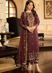 Jhilmil by Asim Jofa Unstitched 3 Piece Emb Chiffon Festive Suit-AJJM-03