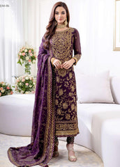 Jhilmil by Asim Jofa Unstitched 3 Piece Emb Chiffon Festive Suit-AJJM-06