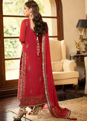 Jhilmil by Asim Jofa Unstitched 3 Piece Emb Chiffon Festive Suit-AJJM-07