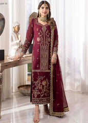 Jhilmil by Asim Jofa Unstitched 3 Piece Emb Chiffon Festive Suit-AJJM-10