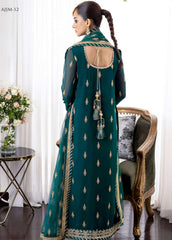 Jhilmil by Asim Jofa Unstitched 3 Piece Emb Chiffon Festive Suit-AJJM-12