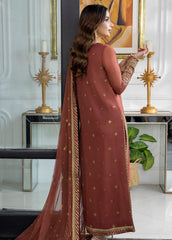 Jhilmil by Asim Jofa Unstitched 3 Piece Emb Chiffon Festive Suit-AJJM-13