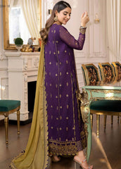 Jhilmil by Asim Jofa Unstitched 3 Piece Emb Chiffon Festive Suit-AJJM-18