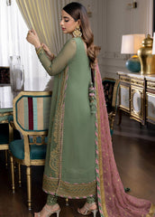 Jhilmil by Asim Jofa Unstitched 3 Piece Emb Chiffon Festive Suit-AJJM-19
