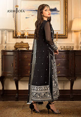 Jhilmil by Asim Jofa Unstitched 3 Piece Emb Chiffon Festive Suit-AJJM-21