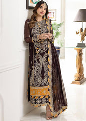 Jhilmil by Asim Jofa Unstitched 3 Piece Emb Chiffon Festive Suit-AJJM-22