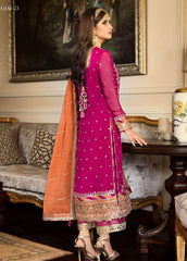 Jhilmil by Asim Jofa Unstitched 3 Piece Emb Chiffon Festive Suit-AJJM-23