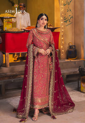 Asim Jofa Chamkeeli Ajkk-05 Embroidered Chiffon 3 Pcs
