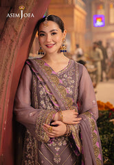 Asim Jofa Chamkeeli Ajkk-29 Embroidered Chiffon 3 Pcs