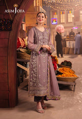 Asim Jofa Chamkeeli Ajkk-29 Embroidered Chiffon 3 Pcs
